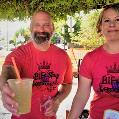 Skate Pierce and his wife Meghan make the best citrus mixed drinks for the Dock @ the Barge in Fest every year. There is live music, many vendors, food and fun for the entire family. Taken June 29, 2019 by Mary Hayward of Clarkston.