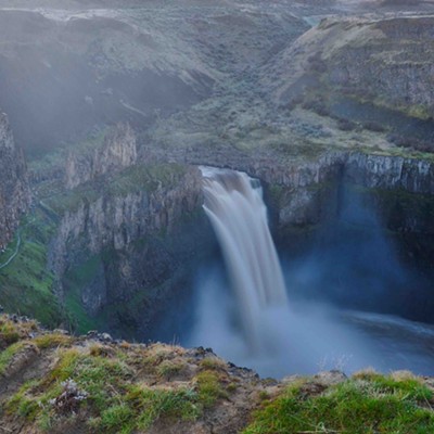 Palouse Falls in the Spring