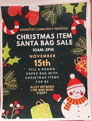 Santa's Bag Sale