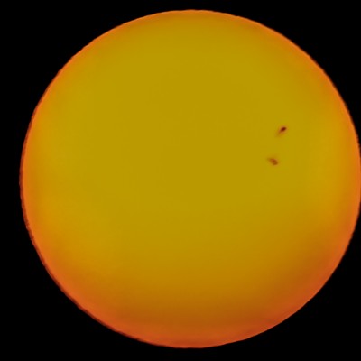 Smoky Sunspots