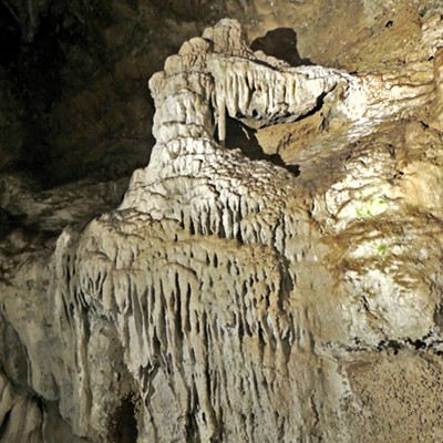 This photo taken inside of Gardener Cave in Washington State's Crawford State Park was taken by Leif Hoffmann of Clarkston on May 25,&nbsp; 2019 while on a tour with family exploring the stalactites, stalagmites, flowstone and rimstone pools of this natural wonder.