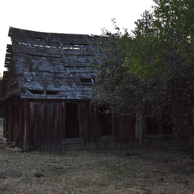 This old house has seen better days, but it's over 100 years old.