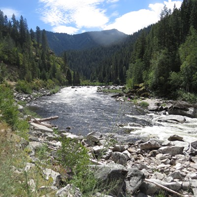 Le Ann Wilson of Orofino snapped this scenic shot of the North Fork Clearwater River, near Bungalow, on July 13.