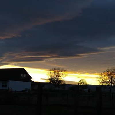 Megan Hart, 12, snapped a photo of a beautiful Lewiston sunrise.