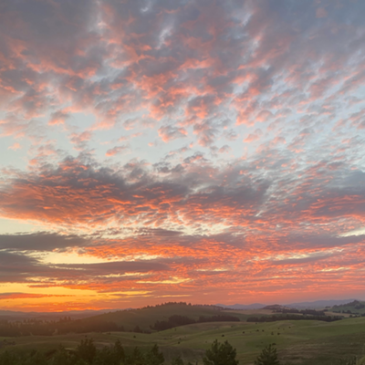 Sunrise on the Palouse