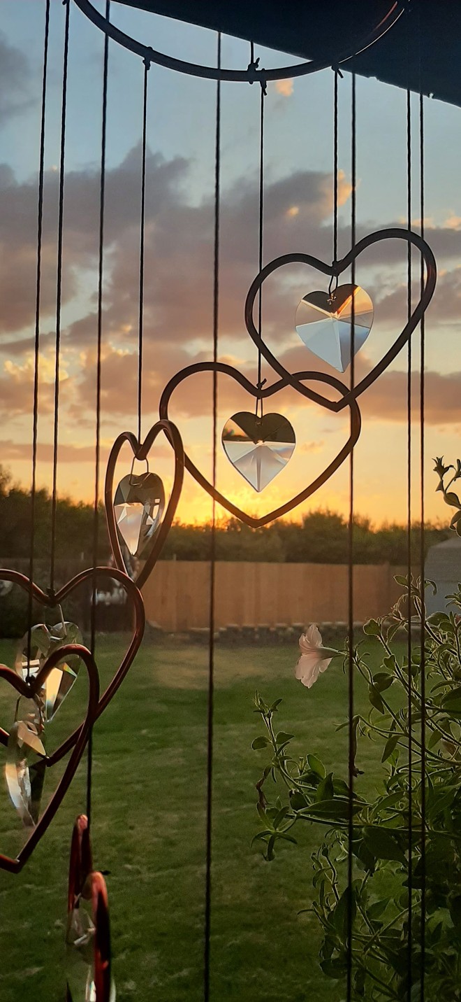 Sunset Hearts