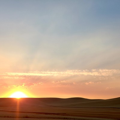 Sunset on the Palouse