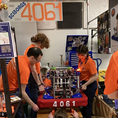 The SciBorgs Robotics Team Competes in Oregon City last weekend