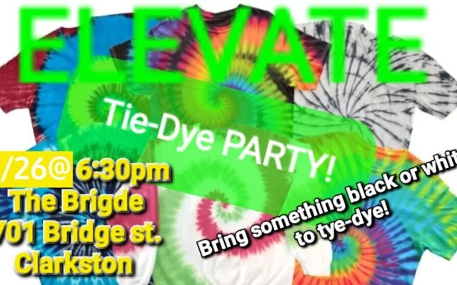 Tie-dye party