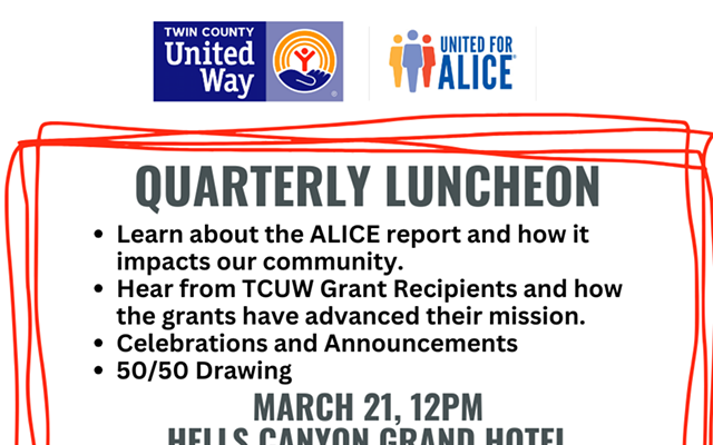 Twin County United Way Quarterly Luncheon