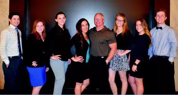 The staff of Johnson’s Jewelry in Moscow’s Palouse Mall are, from left, Michael Pace, Morgan Howard, Jamie Dodge, owners Kim and Tony Johnson, Jodi Kaschmitter, Nicoe Case and Ben Schumaker. - USER