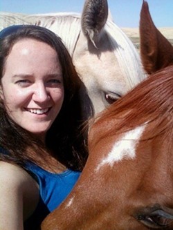 Kaylin colors colts: WSU veterinary medicine student shares equine art