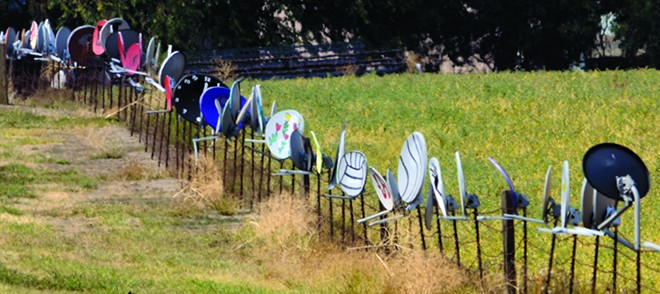 Palouse Landmark: The Satellite Fence