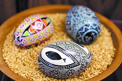 Shelling out advice: learn to decorate Ukrainian-style eggs