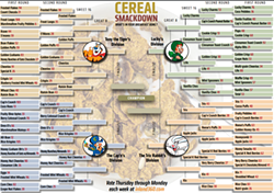 Cereal Smackdown: Competition should be crisp in Sweet 16