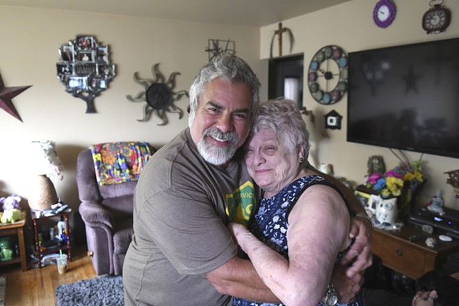 Mother and son reunited after 57 years by DNA test kit