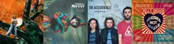 From left, "Stitch of the World," Tift Merritt; "Tomorrow Forever," Matthew Sweet; "Odyssey," The Accidentals; "Bridges Not Walls," Billy Bragg.