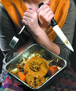 Crying fowl: Inland 360 staff tastes vegan version of popular Thanksgiving staple
