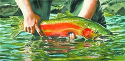 The art of fishing: See beautiful art, learn to cast and build a custom fly rod at monthlong Uniontown exhibit