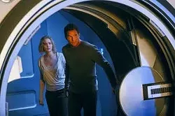 Jaimie Trueblood/Columbia Pictures/Sony via APIn "Passengers," Jennifer Lawrence and Chris Pratt play two passengers of a spacecraft traveling to a distant colony planet and transporting thousands of people. But a malfunction in the ship's sleep chambers results in the two being awakened 90 years early.