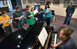 80 years of music in one night: LC Valley singers belt it out for Abuzz Theatre fundraiser