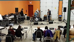 The monthly band jam at Clarkston's Riverport Brewing Co. includes listeners and jammers, as this photo from Riverport's Facebook page shows.