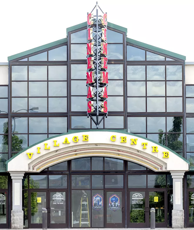 The Village Theater Cinemas is seen on May 11, 2020 in Lewiston. Pete Caster/Tribune - PETE CASTER/TRIBUNE
