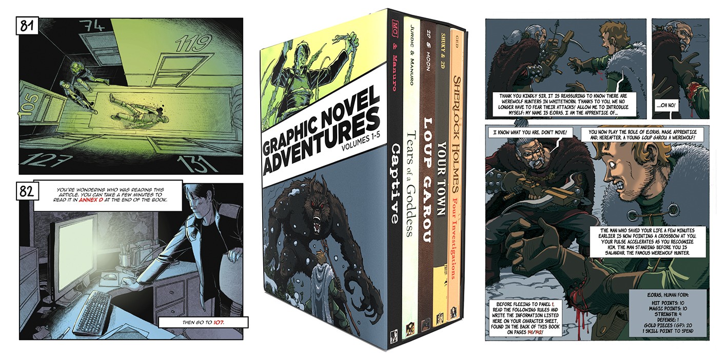 &#145;80s and &#145;90s &#147;Choose Your Own Adventure&#148; books reincarnated as graphic novel series