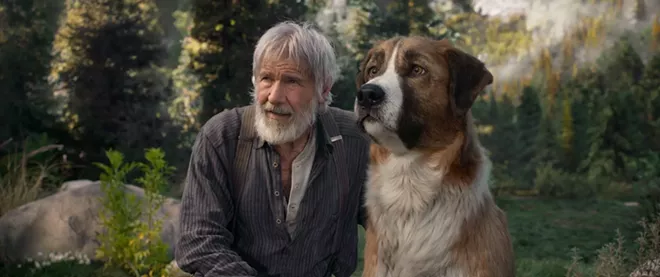 This undated image provided by 20th Century Fox shows actor Harrison Ford as John Thornton from the film "Call of the Wild." - AP