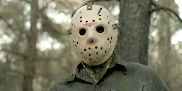 The 1980s slasher franchise, "Friday the 13th," features the fictional character Jason Voorhees, who made the hockey mask an icon of '80s horror.