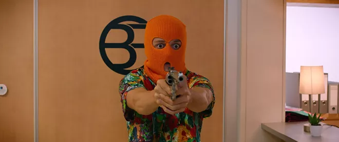This photo provided by the Manhattan Short Film Festival, shows a movie still from Daniel Perez's film "Archibald's Syndrome." The movie will be shown at the film festival at the Liberty Theater in Dayton.