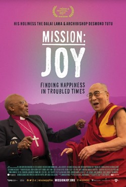 Documentary about Dalai Lama, Archbishop Desmond Tutu screens Feb. 28 at Kenworthy