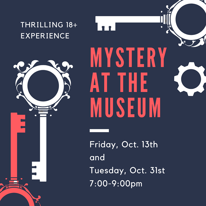 Mystery at the Musem event at Palouse Discovery Science Center
