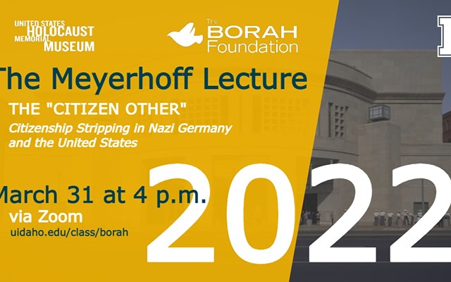 The Meyerhoff Lecture: "Citizen Other"