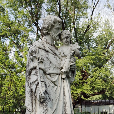 Taken May 6. The&nbsp;statue outside the church up Mission Creek Road.&nbsp;By Donna Moto Hjelm