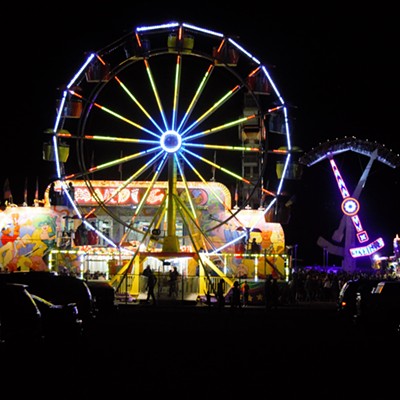 Nez Perce County Fair 2016 was a huge hit on Saturday night. The place was packed and all the rides abuzz. Taken by Mary Hayward of Clarkston.