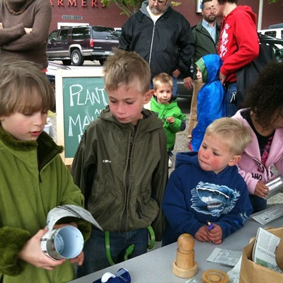 Palouse Prairie Kindergarten will be hosting a seed booth at the Tuesday Growers Market on May 15th