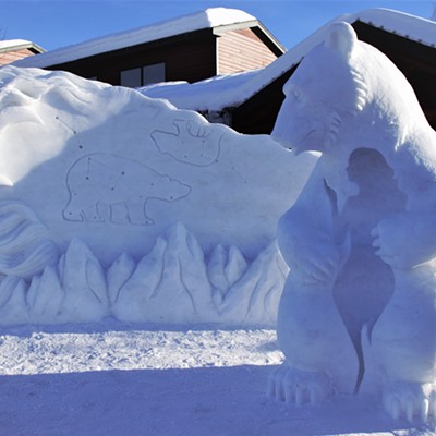 This was an amazing ice sculpture that we saw in McCall at their annual event. Mary Hayward of Clarkston took this shot January 25, 2019.
