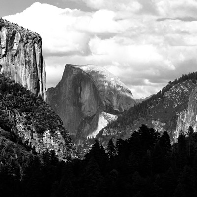 On a recent trip to California I spent 3 days at Yosemite National Park. I shot this photo of Half Dome from one of the turnouts along the road.