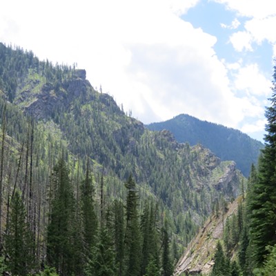 Le Ann Wilson of Orofino snapped this photo from Black Canyon Road #250, about a mile above Kelly Forks, on July 2.