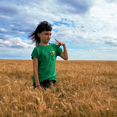 Our granddaughter, Audjrey, in a wheat field just west of Clarkston. Taken July 17, 2019, by Mary Hayward of Clarkston.