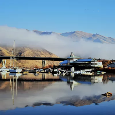 A picture of Red Wolf bridge in Clarkston and all the sail boats. Mary Hayward took this shot November 20, 2020.