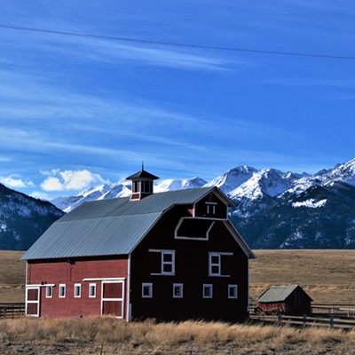 This barn is on Hurricane Creek Road near Joseph, Oregon. Mary Hayward of Clarkston captured this shot January 30, 2021.