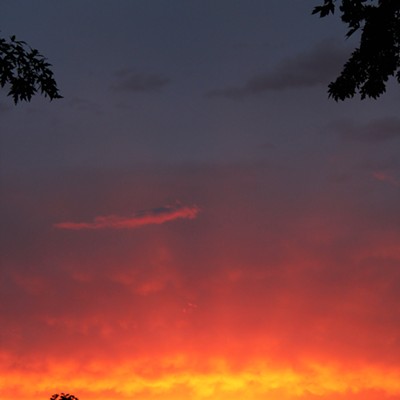 sunset.... summer 2022 Lewiston Idaho