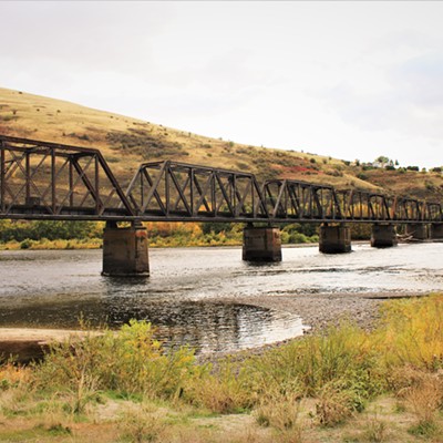 Never a bad photo, Spalding RR Bridge, such a beauty on the Clearwater River .  Taken october 23 2022