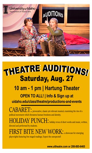 UI fall theater auditions