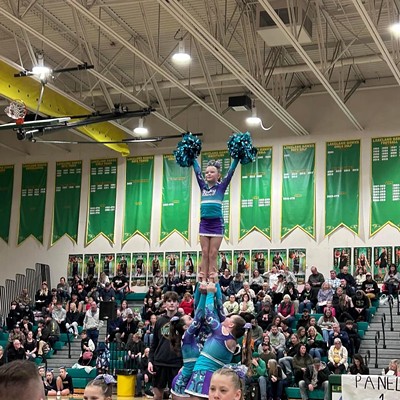 Valley Cheer High Flying