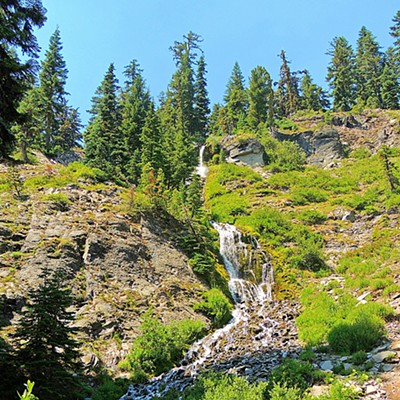 This image of Vidae Falls inside Crater Lake National Park was taken by Leif Hoffmann of Clarkston while visiting with family the national park on July 29, 2019.