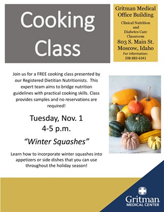 Winter squashes cooking class