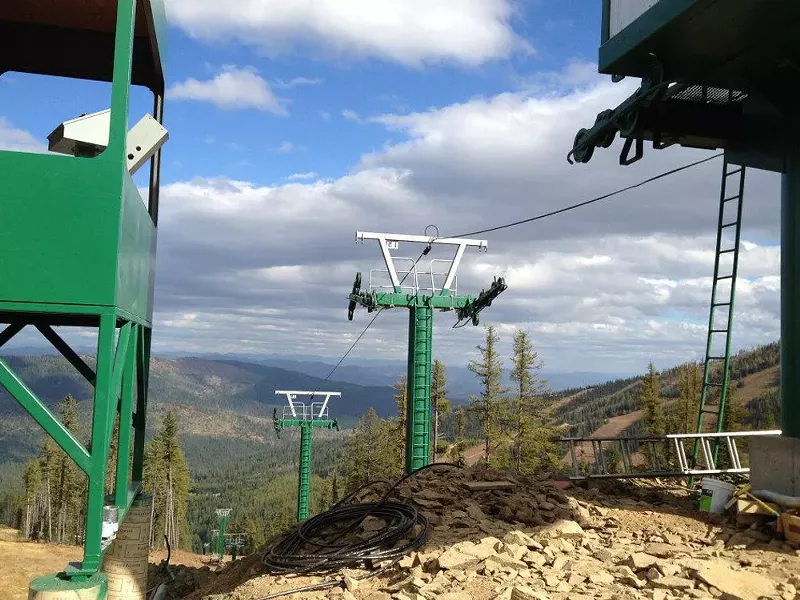 49 Degrees North has been posting photos of the construction on Facebook.